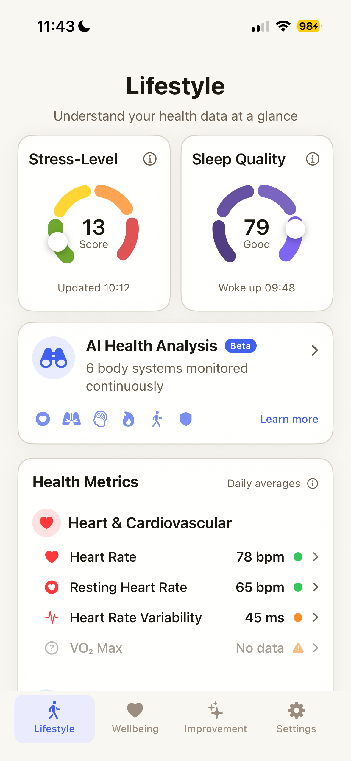 Sam app screenshot 2