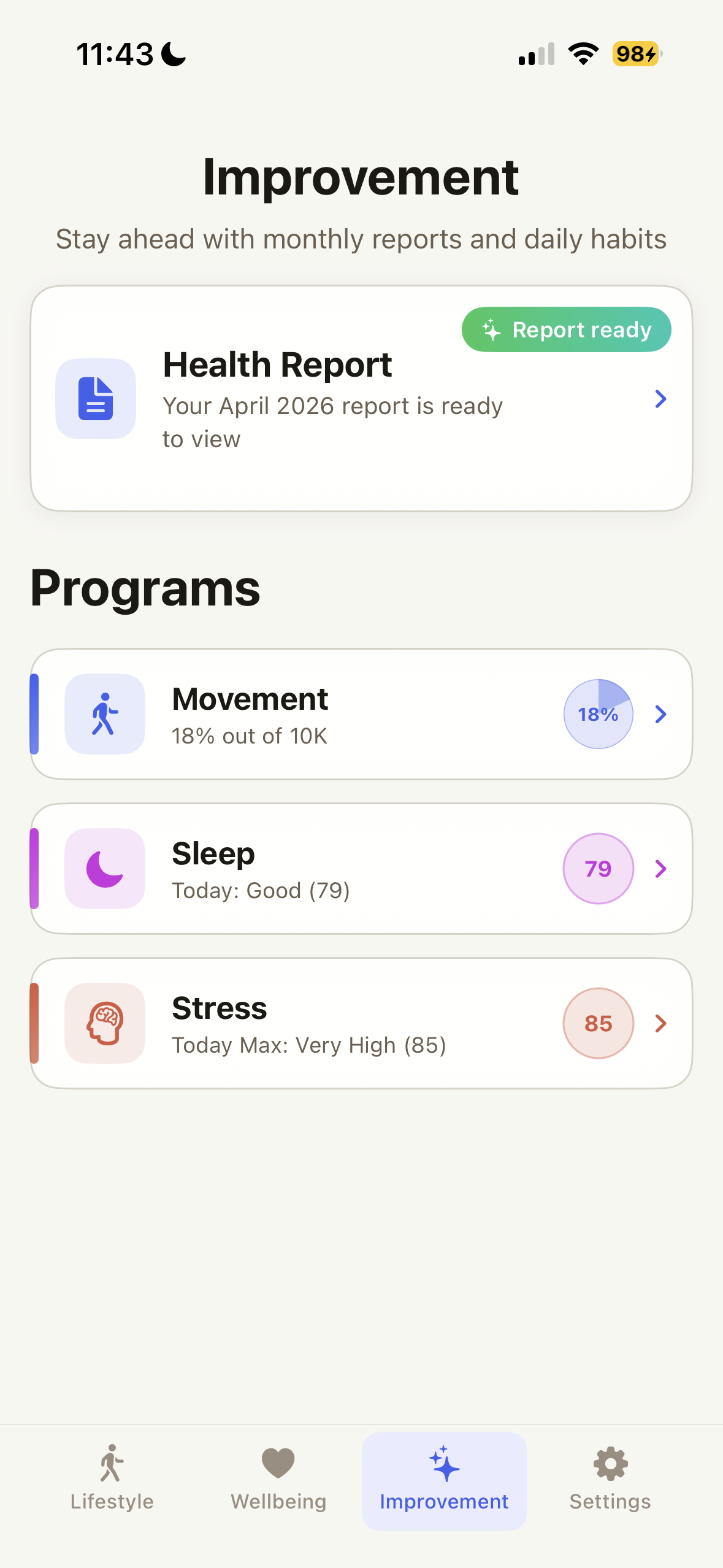 Sam app screenshot 3
