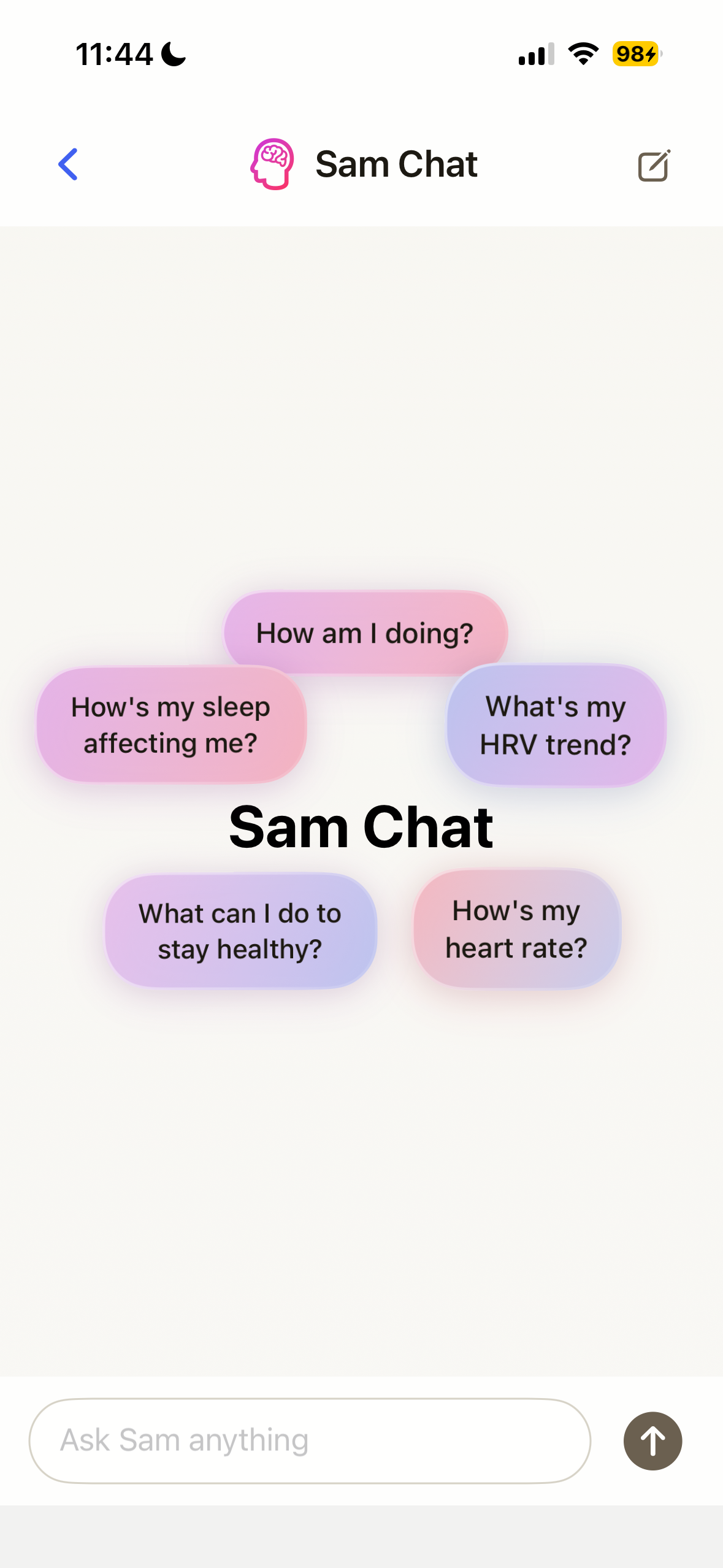 Sam app screenshot 5